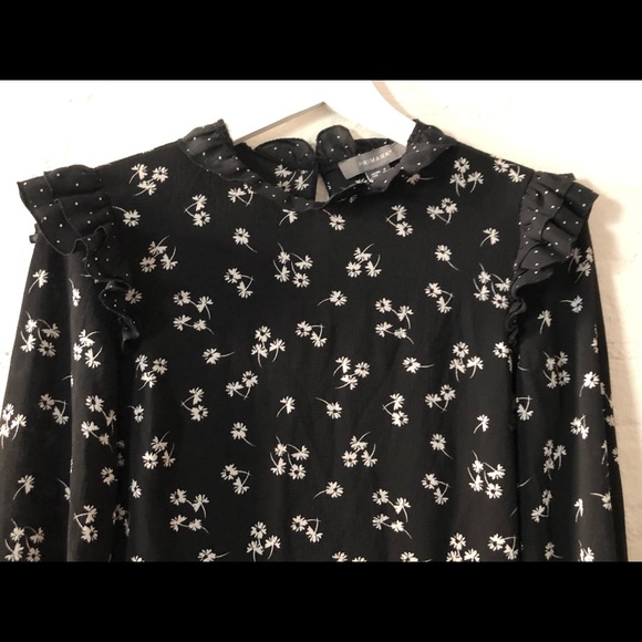 Ditzy Floral fall dress - Picture 2 of 5